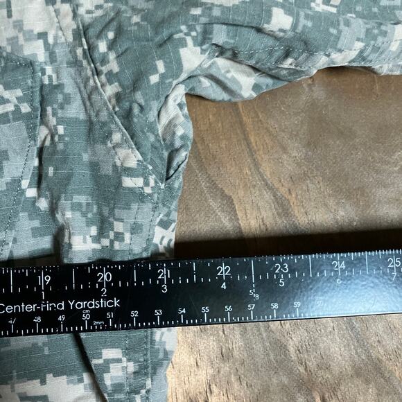 Military Army Combat Mens Coat Green Camouflage Uniform Digicam Medium Regular - Picture 8 of 13